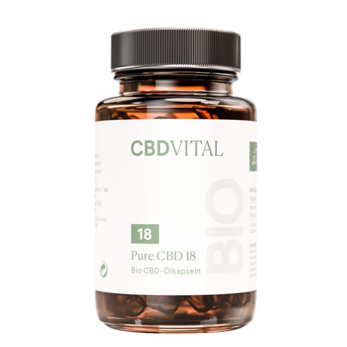 CBD Vital Kapseln Pure CBD 18 (10%) 